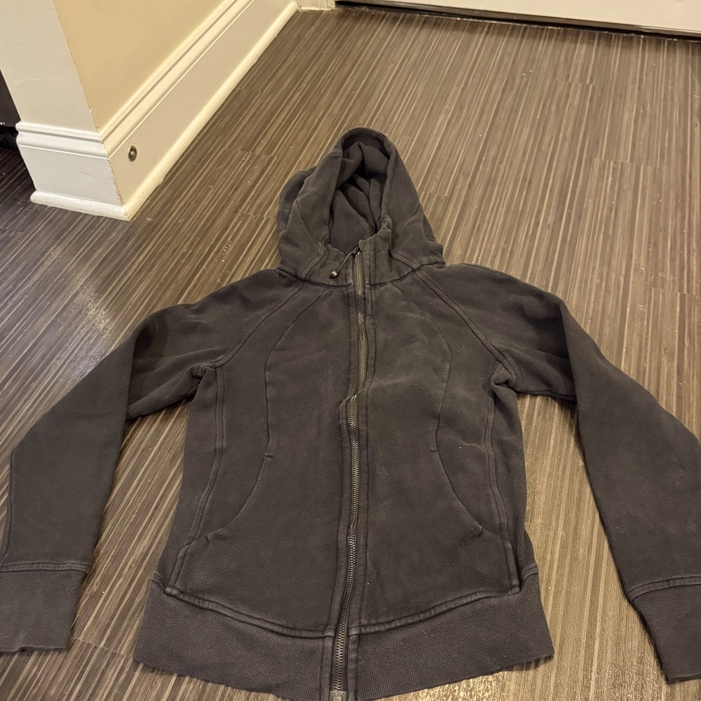 Lululemon cotton zip up hoodie